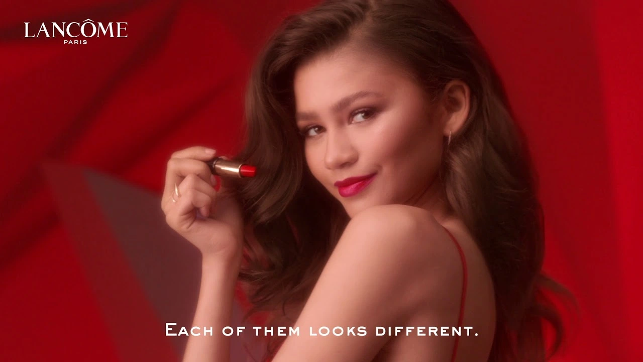 L'Absolu Rouge Ruby with Zendaya - Precious Gems for Your Lips - Lancôme